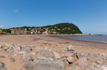 England, Somerset - stranden ved Minehead