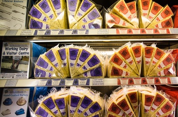 England, Somerset - udvalg af Cheddar fra Cheddar Gorge Cheese Company(Foto - Visit Somerset)