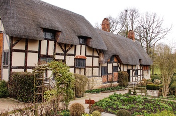 England, Stratford upon Avon - Shakespeares hustru Anne Hathaways fødested