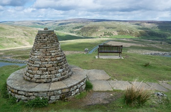 England, Yorkshire - stenvarde ved Buttertub Pass i Yorkshire Dales