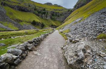 England, Yorkshire - vandrestien til Gordale Scar