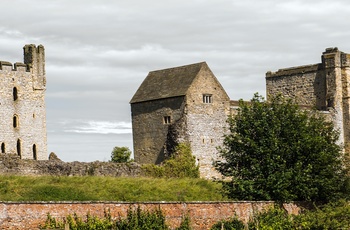 England, Yorkshire, Helmsley - ruinerne af Helmsley Castle