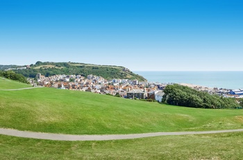 Hastings i East Sussex, England