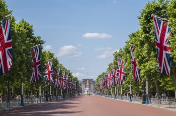 The Mall mod Buckingham Palace i London