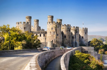 Conwy Castle, Wales, England