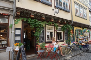 Hygge på Krämerbrücke, Erfurt