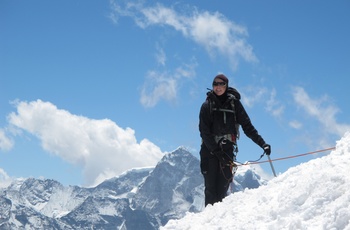 CEO og Bjergbestiger Stina Glavind på Lebuche - træning til Everest