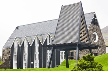 Christianskirken i Klaksvik på øen Borðoy, Færøerne