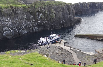 Mykines havnen, Færøerne