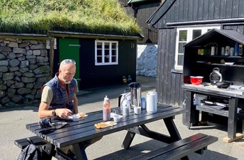 Velfortjent kaffe og vafler i Tjørnuvik Færøerne