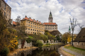Slotte i Cesky Krumlov - Tjekkiet