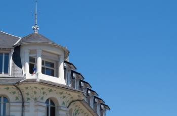 Arkitektoniske detaljer i Tarbes - det sydvestlige Frankrig