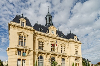 Rådhuset i Tarbes - det sydvestlige Frankrig