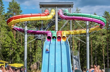 Vandrutsjebaner i Bø Sommarland Foto Sigurd Svela