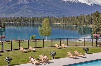 Fairmont Jasper i det vestlige Canada - Poolen