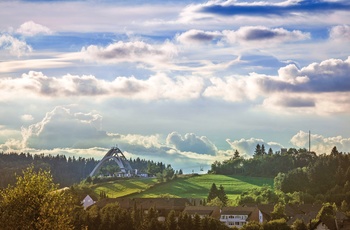 Den karakteristiske skihopbane St. Georg © Ferienwelt Winterberg