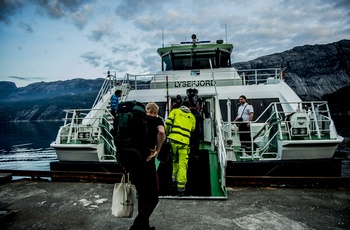 Færge fra Flørli Foto-Thomas Rasmus Skaug - VisitNorway.com