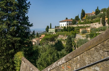 Fiesole i Toscana - Italien