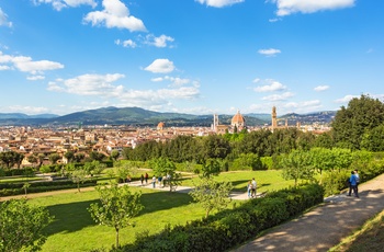 Udsigt over Firenze fra Boboli parken