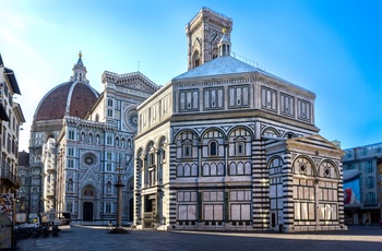 Dåbskapellet på Piazza San Giovanni i Firenze, Italien