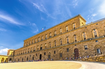 Palazzo Pitti  med flere museer i Firenze