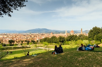Udsigt over Firenze fra Boboli parken