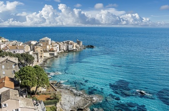 Fiskerlandsbyen Erbalunga på Cap Corse - Korsika, Frankrig