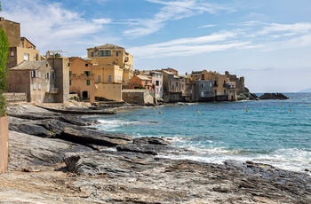 Fiskerlandsbyen Erbalunga på Cap Corse - Korsika, Frankrig