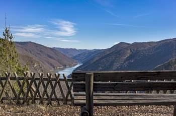 Udsigt til flod i Nestos National Park - Grækenland