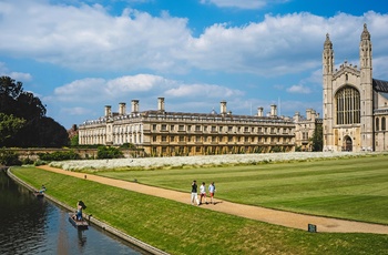 Floden Cam og Kinds College i Cambridge, England - Foto: Chris Boland, Unsplash