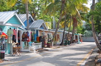 Små butikker i Key West, Florida