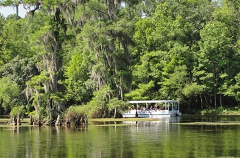 Wakulla Springs - turbåd - Florida i USA