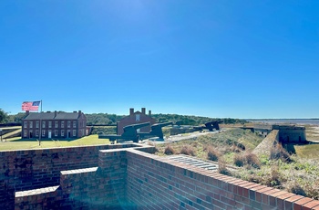 Fort Clinch på Amelia Island i Florida