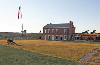 Fort Clinch på Amelia Island i Florida