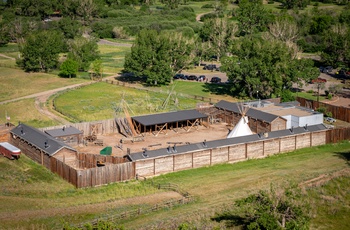 Fort Whoop-Up i Lethbridge - Alberta i Canada