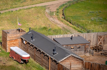 Fort Whoop-Up i Lethbridge - Alberta i Canada