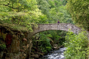Foto: Stenbro over floden Bode i Bode kløften © - GNTB, Jan Overgaard