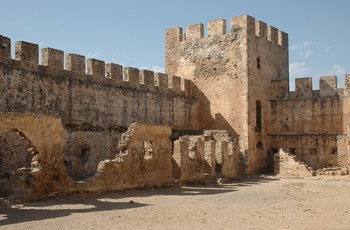 Fragkokastello-fæstningen på Kreta - Grækenland
