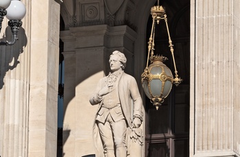 Statue af Goethe i Frankfurt, Tyskland