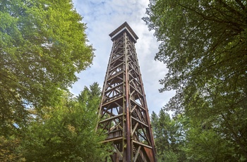 Udsigtstårnet Goetheturm i Frankfurt, Tyskland