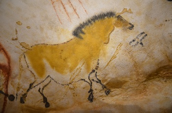 Grotte de Lascaux nær Les Eyzies i Frankrig