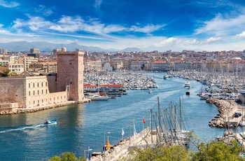 Indsejling til Marseille i Provence, Frankrig