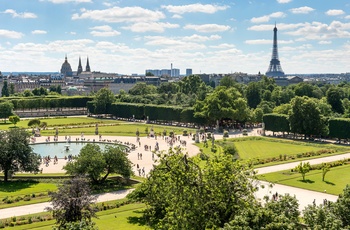 Tuileries haven i Paris