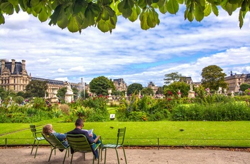 Tuileries haven i Paris