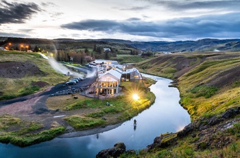 Frost and Fire Guesthouse i Selfoss - Luftfoto