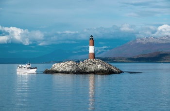 Fyrtårnet Les Eclaireurs nær Ushuaia, Argentina - Patagonien