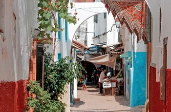 Gade i Oudayas Kasbah i Rabat, Marokko - Foto: Hicham Zineddine, Unsplash