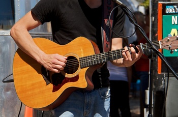 Gademusiker i Austin