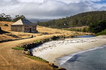Gammel bygning på Maria Island - Tasmanien