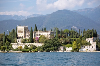 Ø, Isola del Garda i Gardasøen, Italien